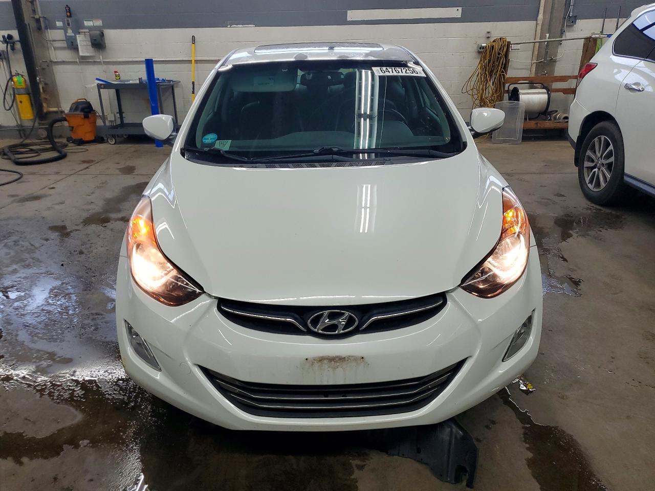2013 Hyundai Elantra Limited Black vin: 5NPDH4AE8DH398742