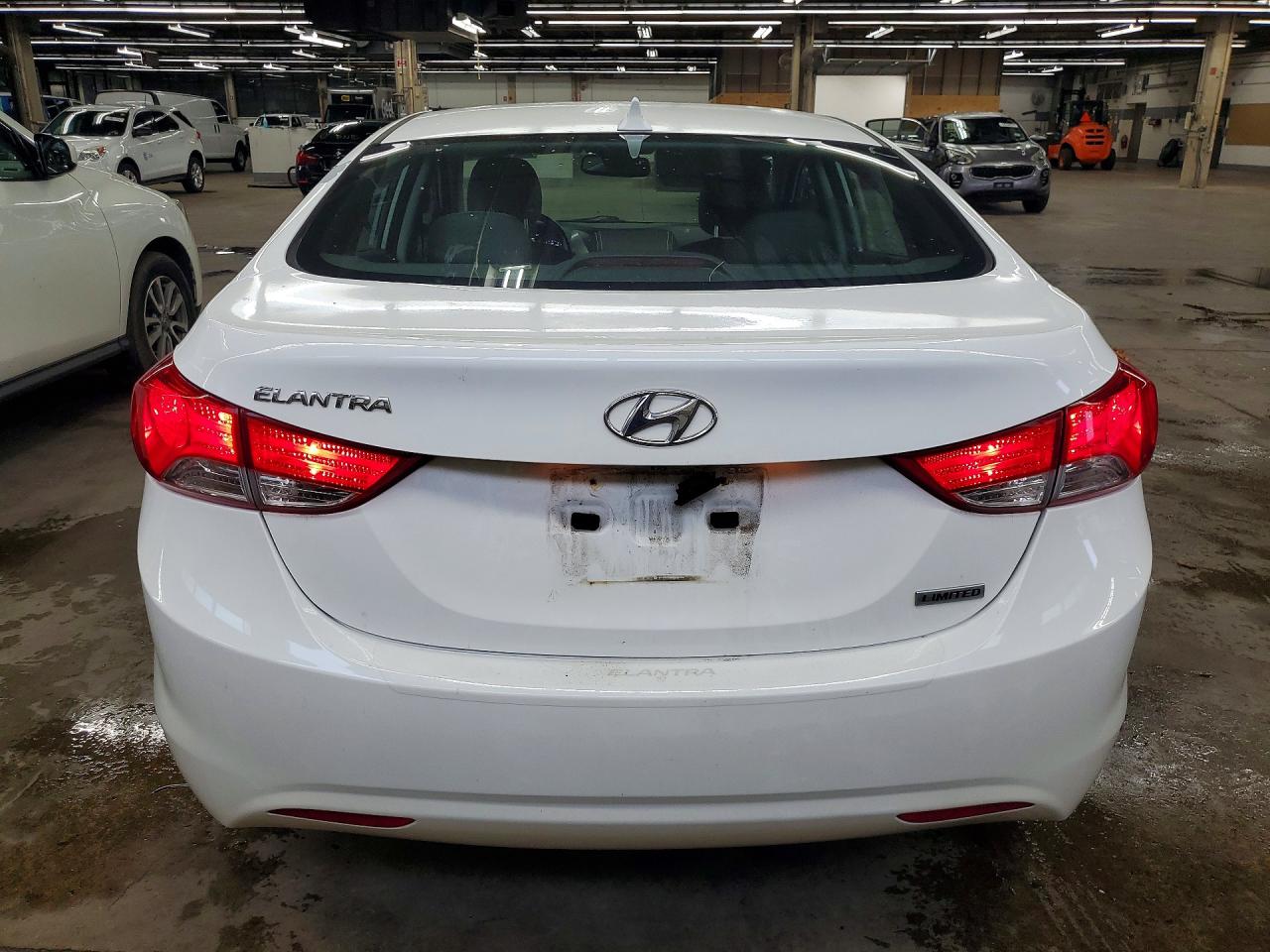 2013 Hyundai Elantra Limited Black vin: 5NPDH4AE8DH398742