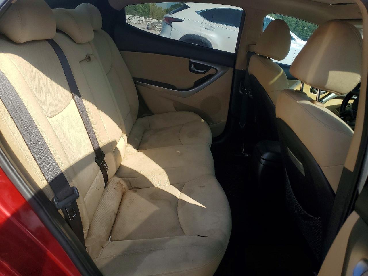 2013 Hyundai Elantra Limited Red vin: 5NPDH4AE8DH401378