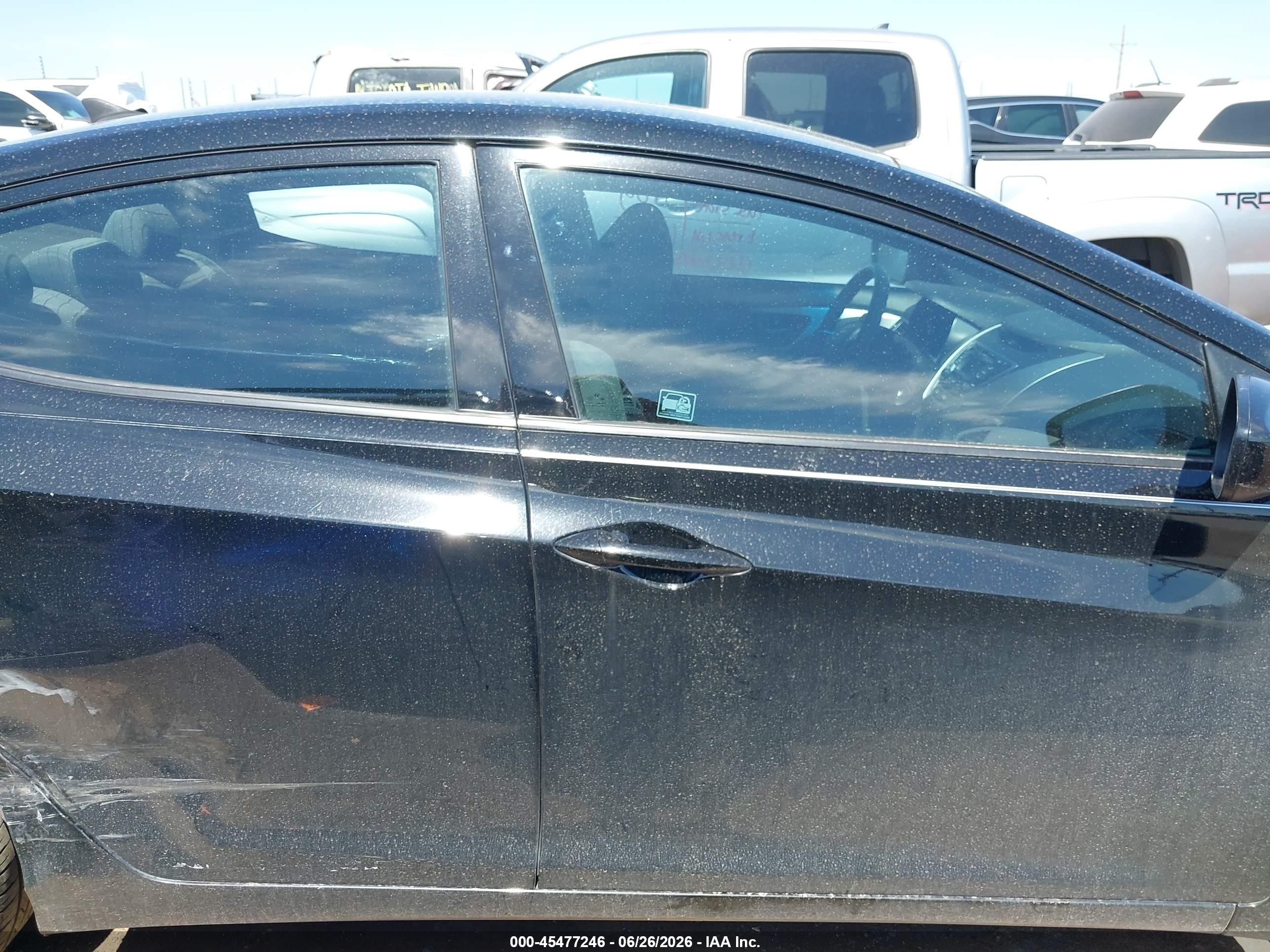 2013 Hyundai Elantra Gls Black vin: 5NPDH4AE8DH402157