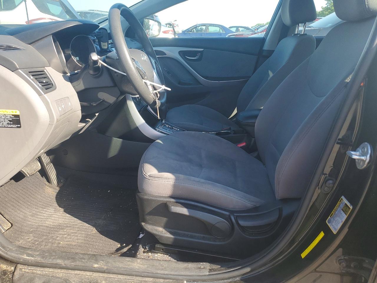 2013 Hyundai Elantra Gls Black vin: 5NPDH4AE8DH416673