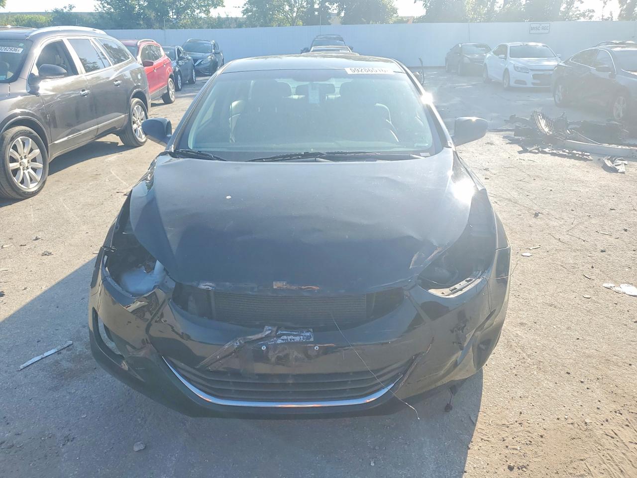 2013 Hyundai Elantra Gls Black vin: 5NPDH4AE8DH416673