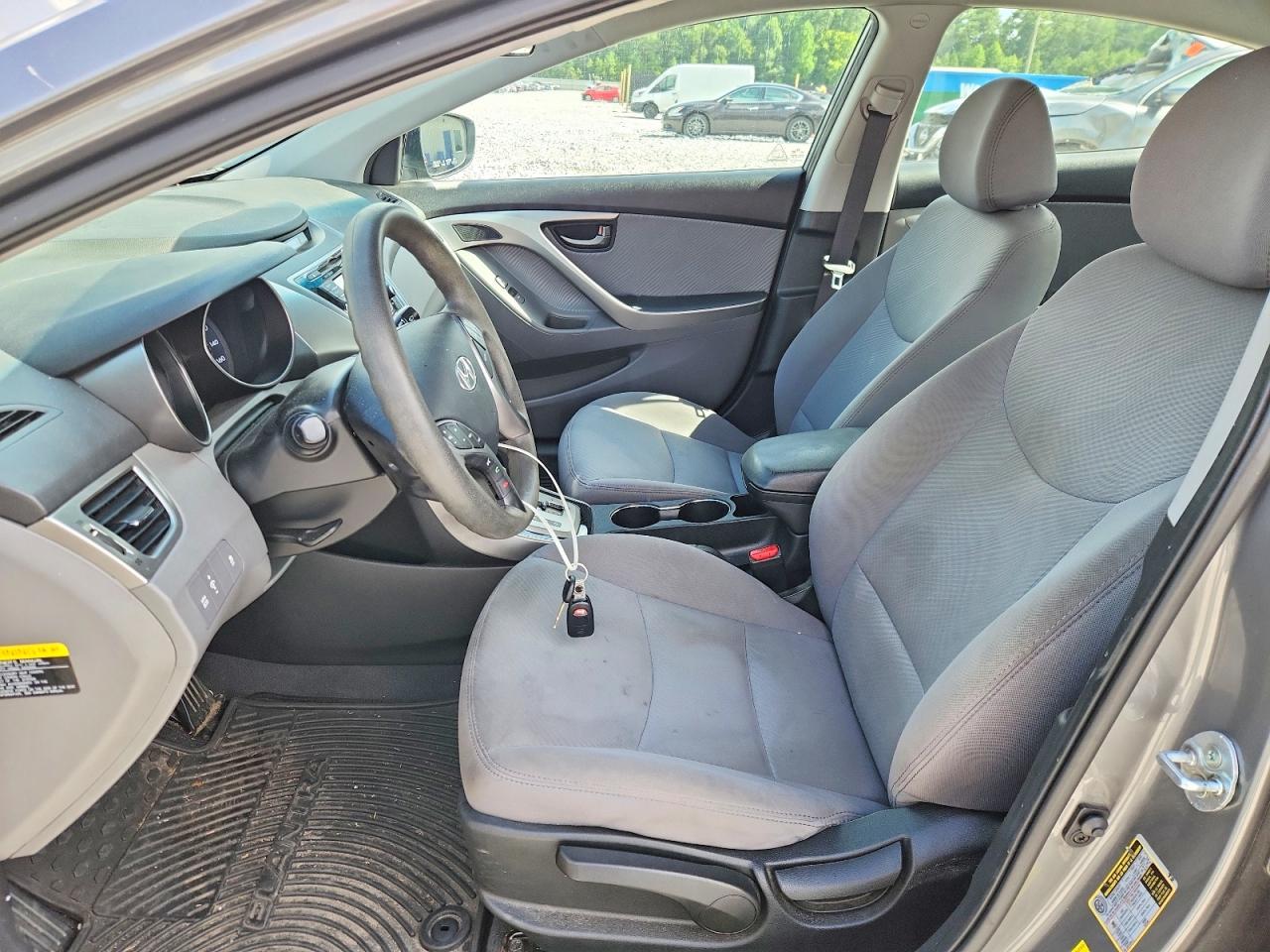 2013 Hyundai Elantra Gls Gray vin: 5NPDH4AE8DH417578