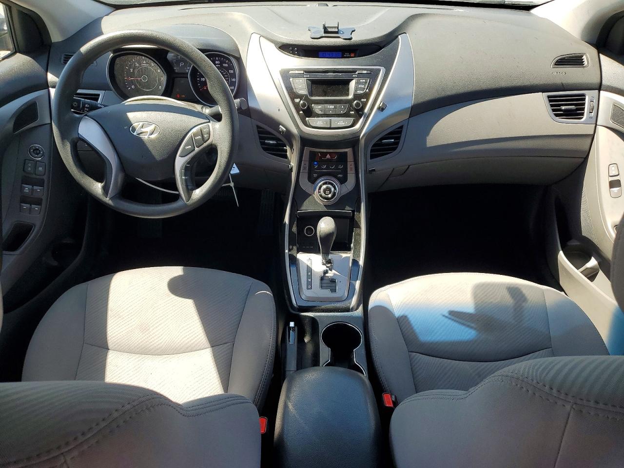 2013 Hyundai Elantra Gls Silver vin: 5NPDH4AE8DH417726