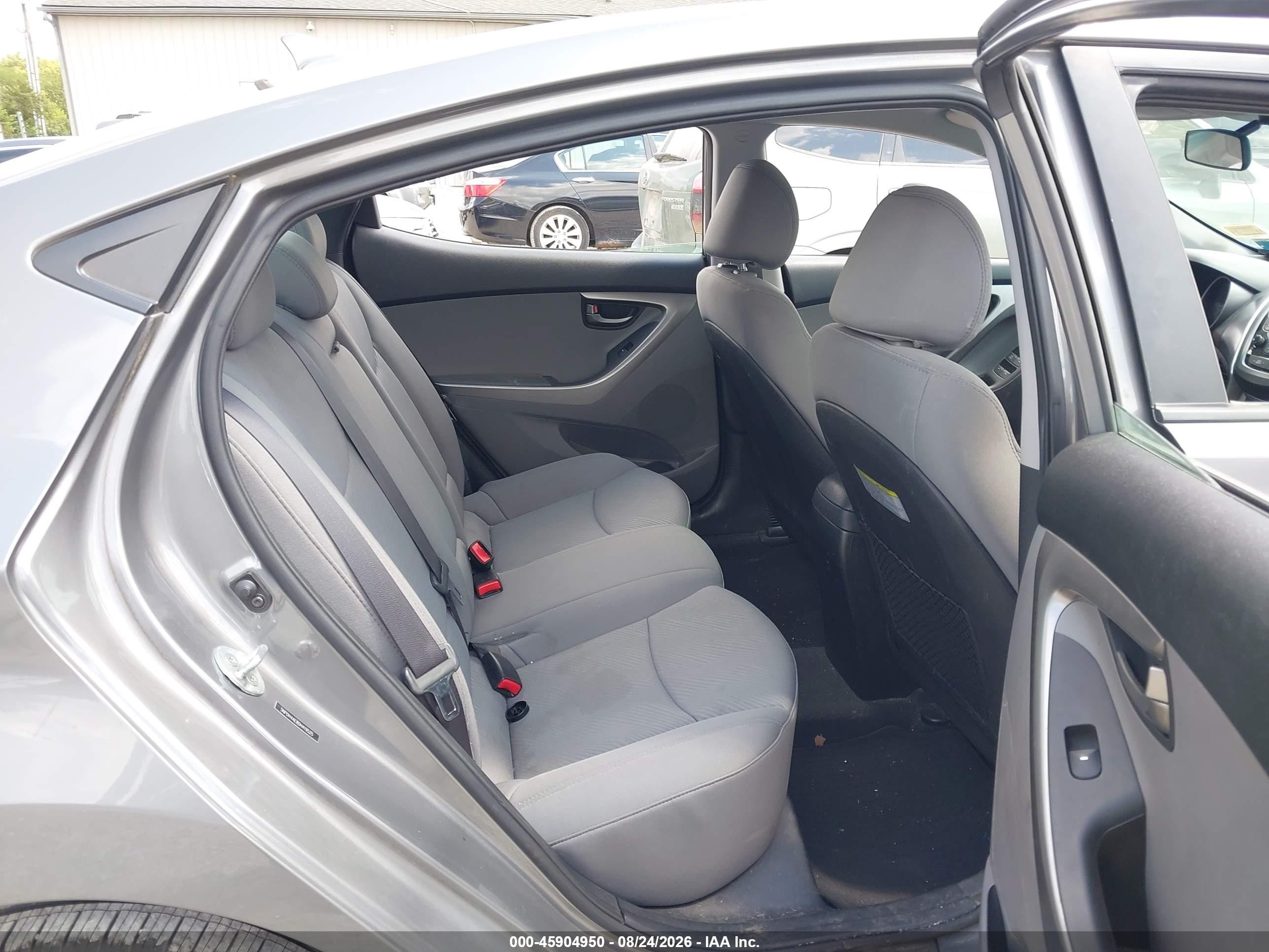2013 Hyundai Elantra Gls Gray vin: 5NPDH4AE8DH419525