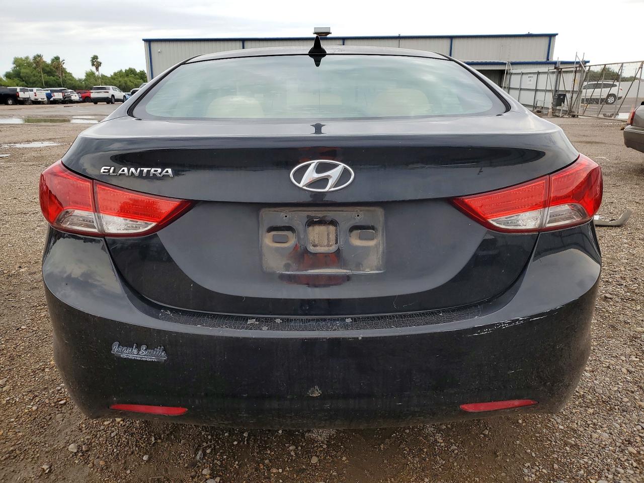 2013 Hyundai Elantra Gls Черный vin: 5NPDH4AE8DH426331