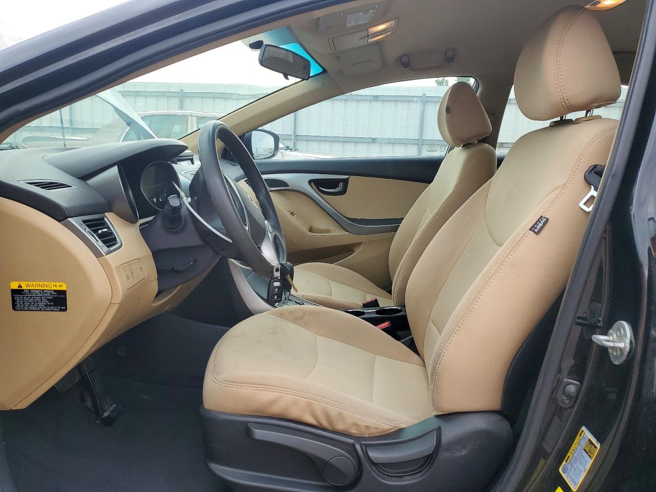 2013 Hyundai Elantra Gls Черный vin: 5NPDH4AE8DH426331