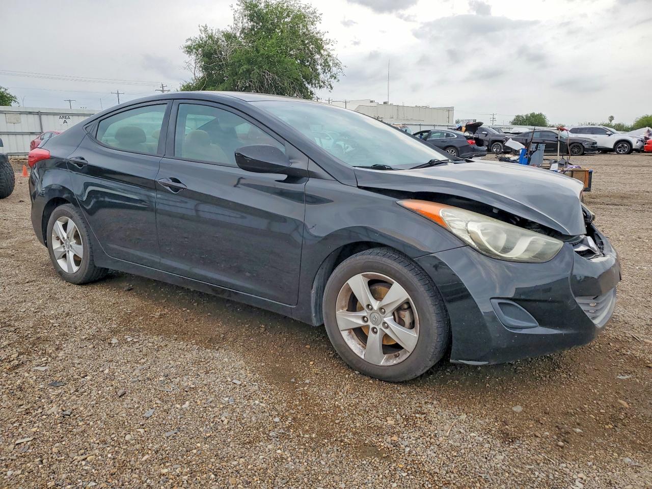 2013 Hyundai Elantra Gls Черный vin: 5NPDH4AE8DH426331