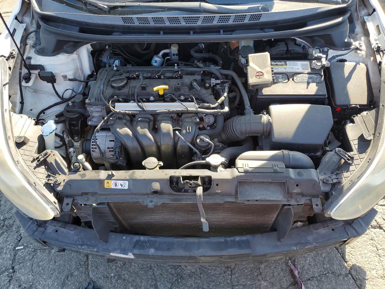 2013 Hyundai Elantra Gls Белый vin: 5NPDH4AE8DH437247