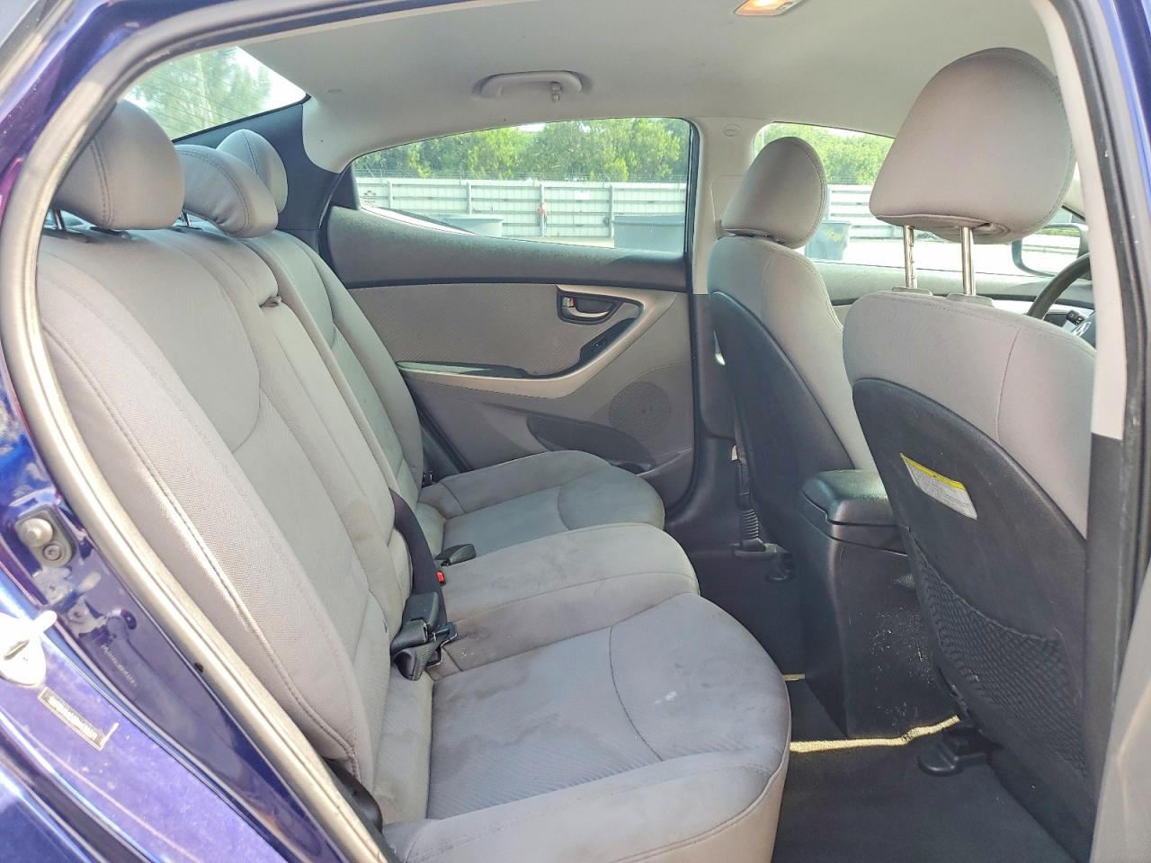 2013 Hyundai Elantra Gls Blue vin: 5NPDH4AE8DH439371
