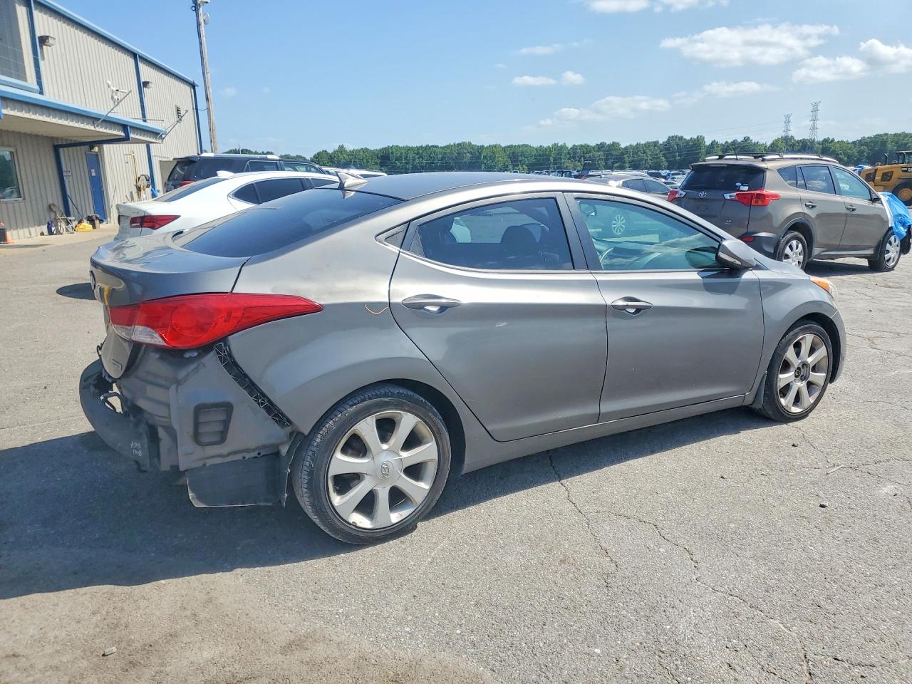 2013 Hyundai Elantra Limited Gray vin: 5NPDH4AE8DH441282