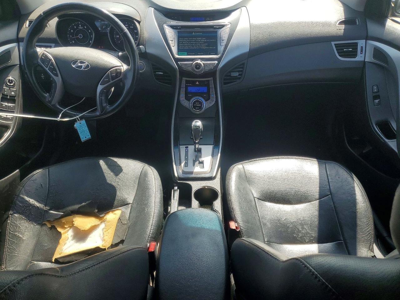 2013 Hyundai Elantra Limited Gray vin: 5NPDH4AE8DH441282