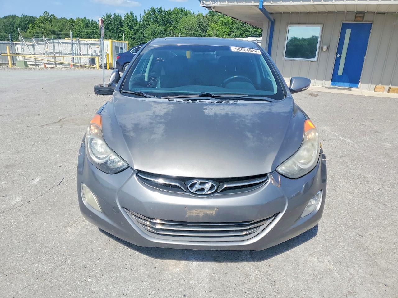 2013 Hyundai Elantra Limited Gray vin: 5NPDH4AE8DH441282