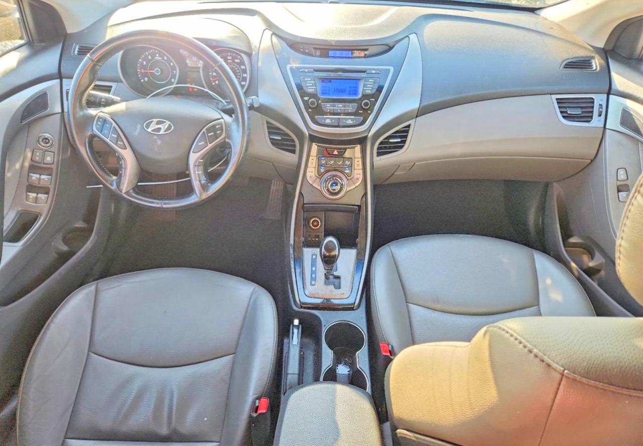 2013 Hyundai Elantra Limited Gray vin: 5NPDH4AE8DH443002