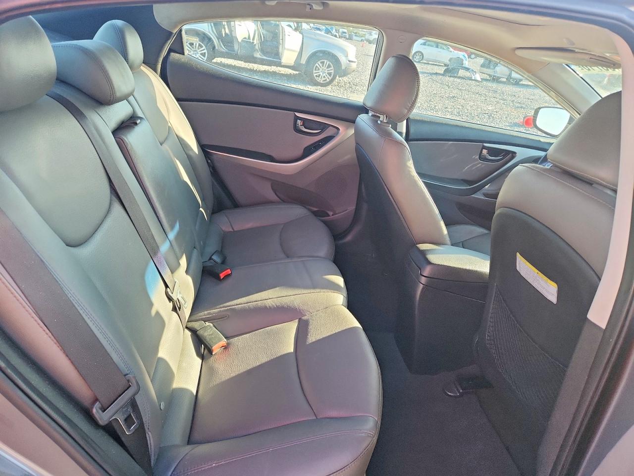 2013 Hyundai Elantra Limited Gray vin: 5NPDH4AE8DH443002