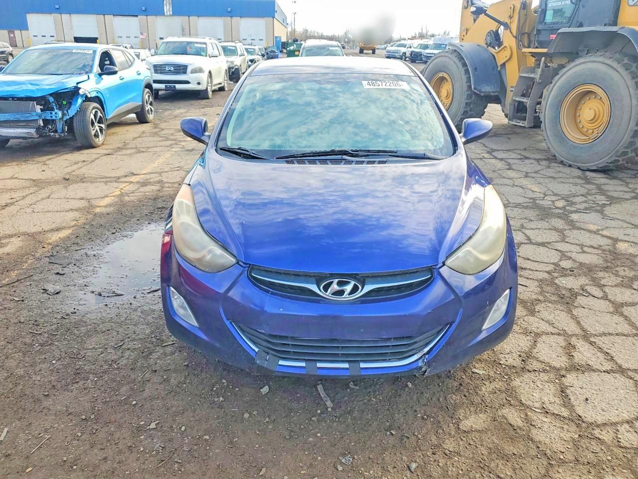 2013 Hyundai Elantra Gls Синий vin: 5NPDH4AE8DH446286