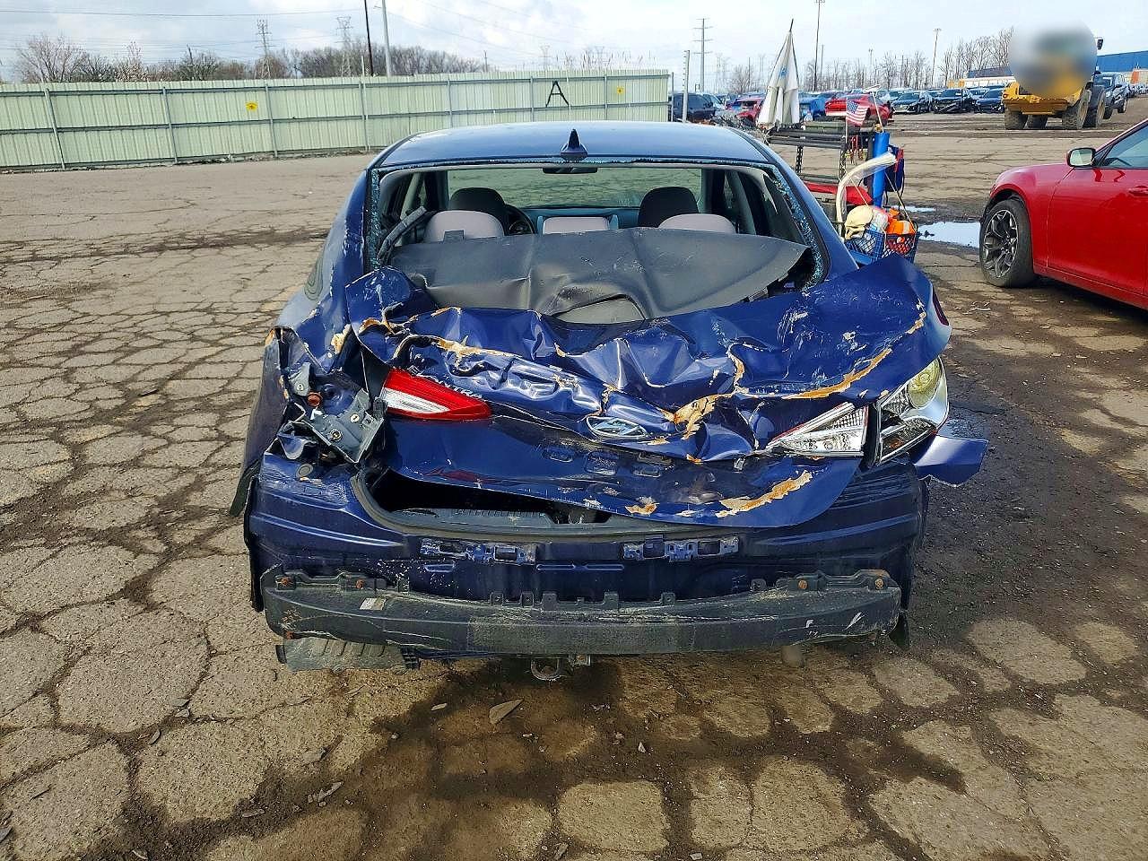 2013 Hyundai Elantra Gls Синий vin: 5NPDH4AE8DH446286