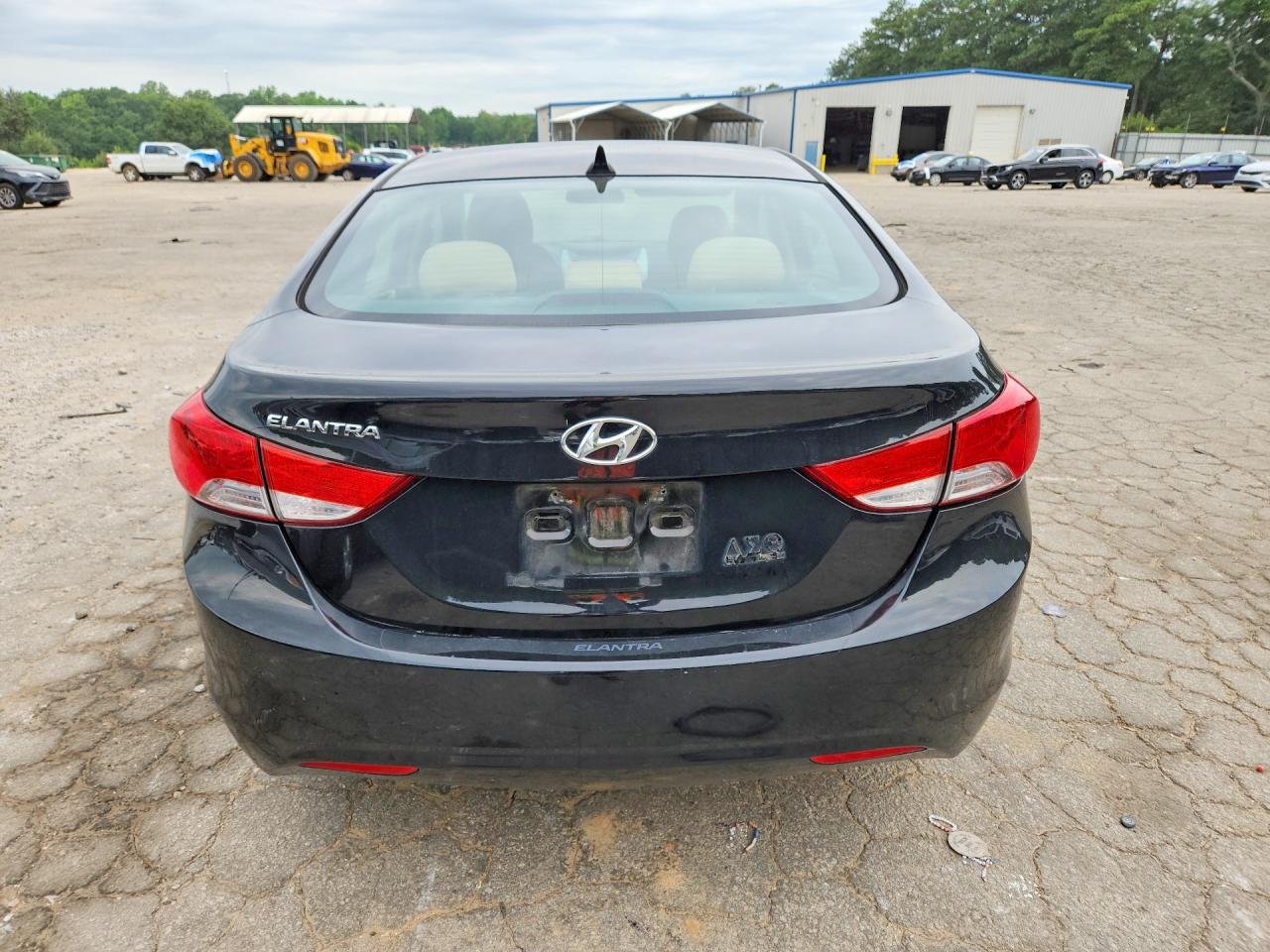 2013 Hyundai Elantra Gls Black vin: 5NPDH4AE8DH454985