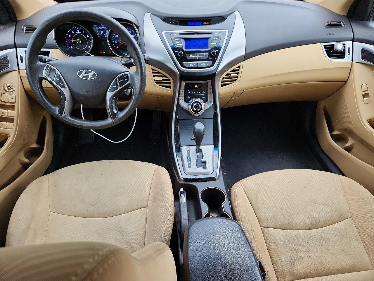 2013 Hyundai Elantra Gls Black vin: 5NPDH4AE8DH454985