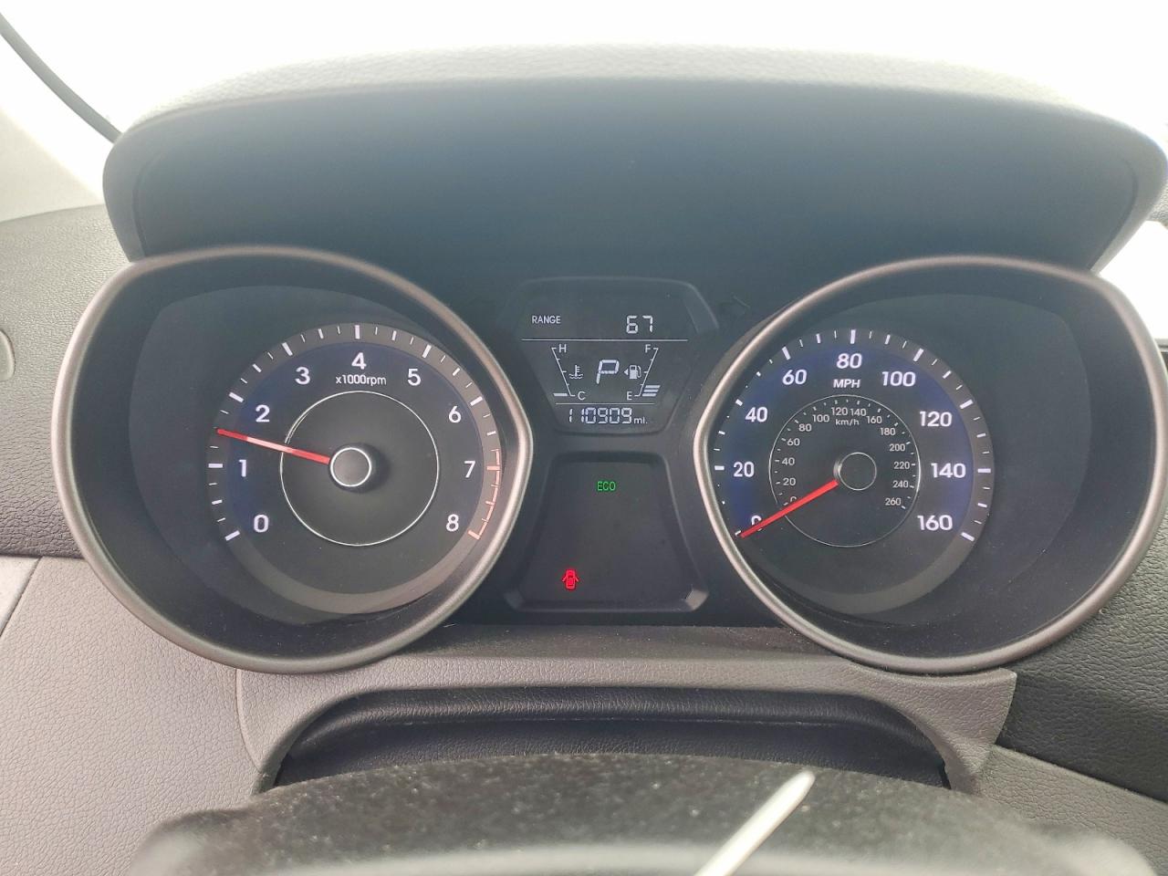 2014 Hyundai Elantra Se White vin: 5NPDH4AE8EH460738