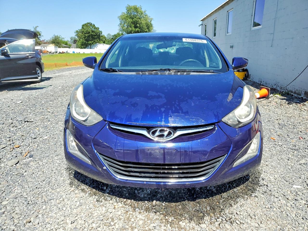 2014 Hyundai Elantra Se Blue vin: 5NPDH4AE8EH462201