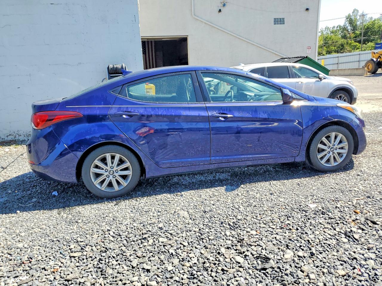2014 Hyundai Elantra Se Blue vin: 5NPDH4AE8EH462201