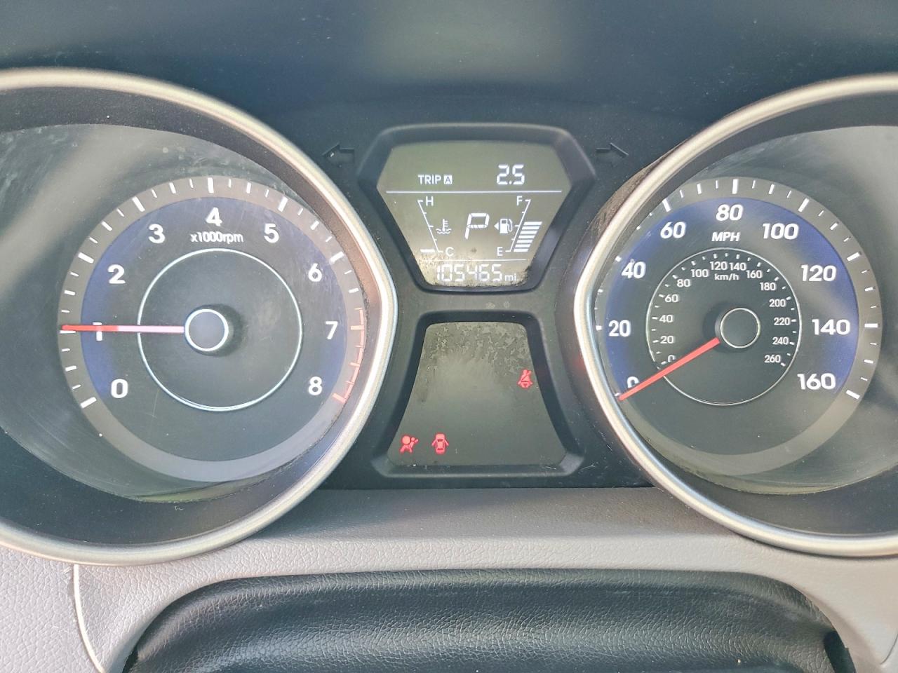 2014 Hyundai Elantra Se Blue vin: 5NPDH4AE8EH462201