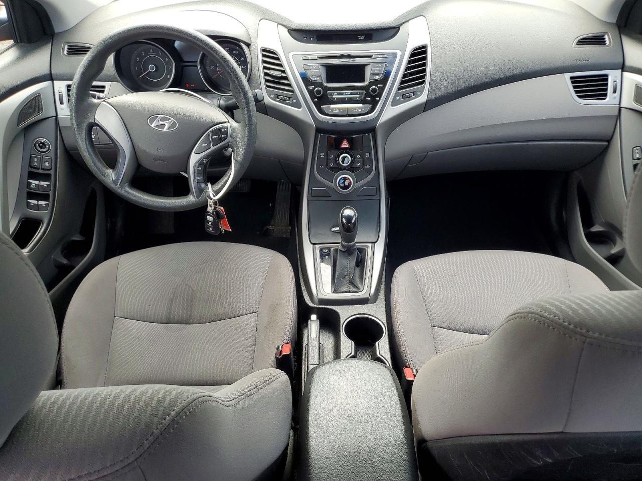2014 Hyundai Elantra Se Red vin: 5NPDH4AE8EH473389