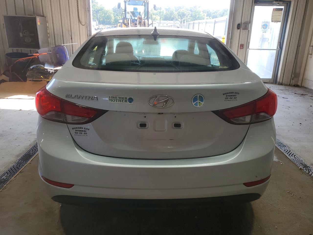 2014 Hyundai Elantra Se Gray vin: 5NPDH4AE8EH474350