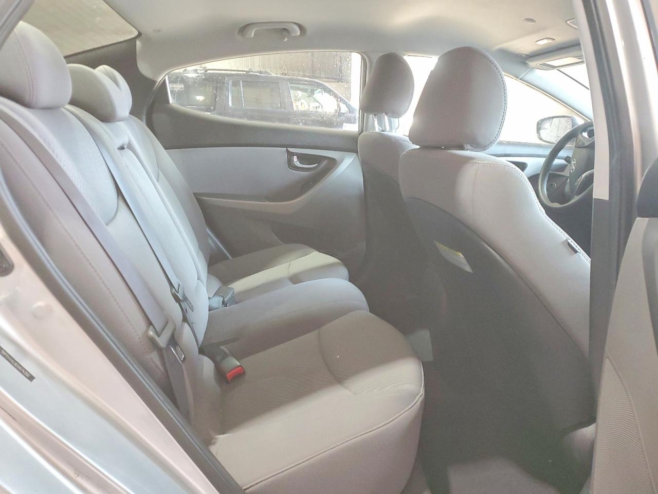 2014 Hyundai Elantra Se Gray vin: 5NPDH4AE8EH474350