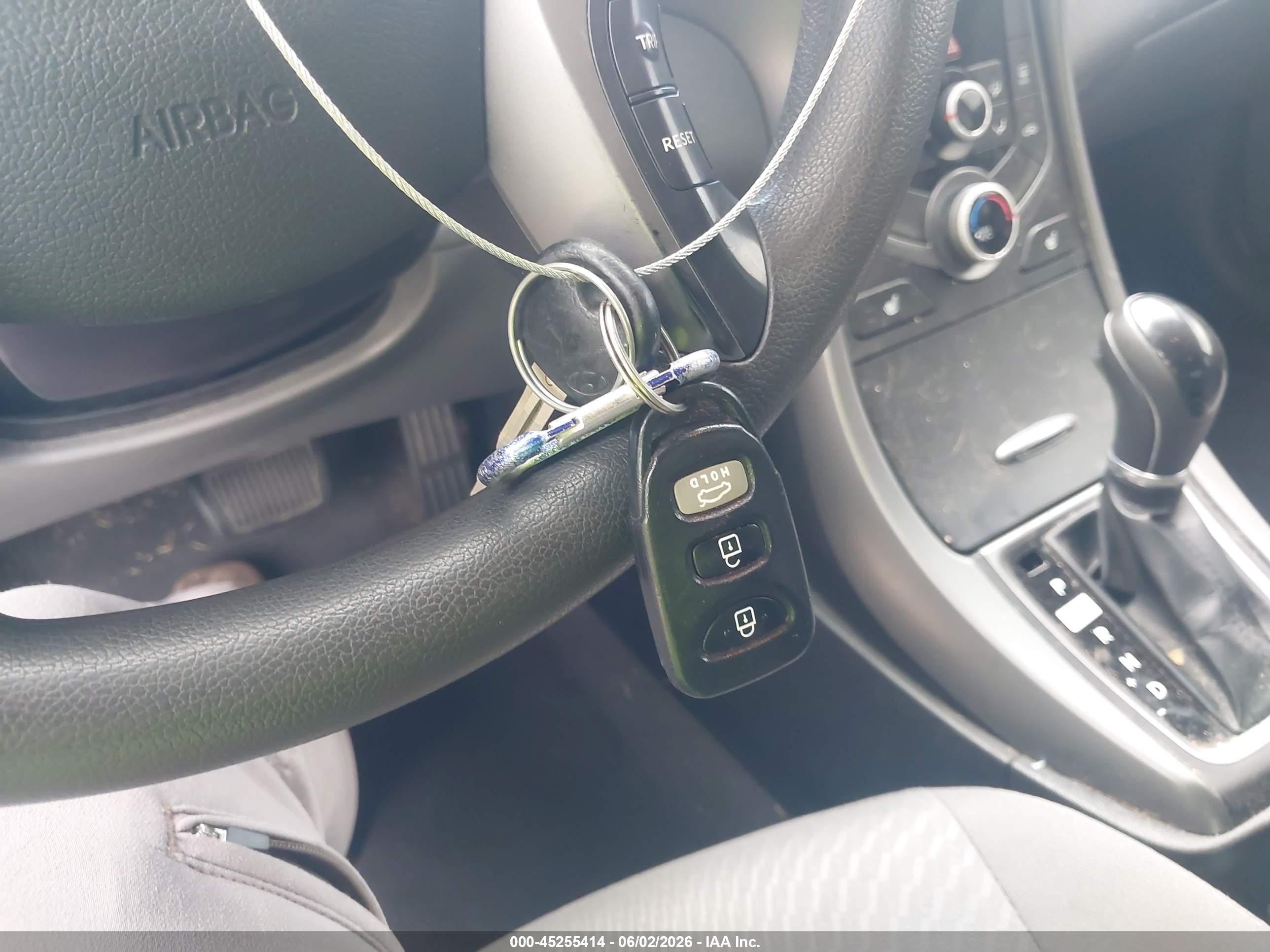 2014 Hyundai Elantra Se Blue vin: 5NPDH4AE8EH486546
