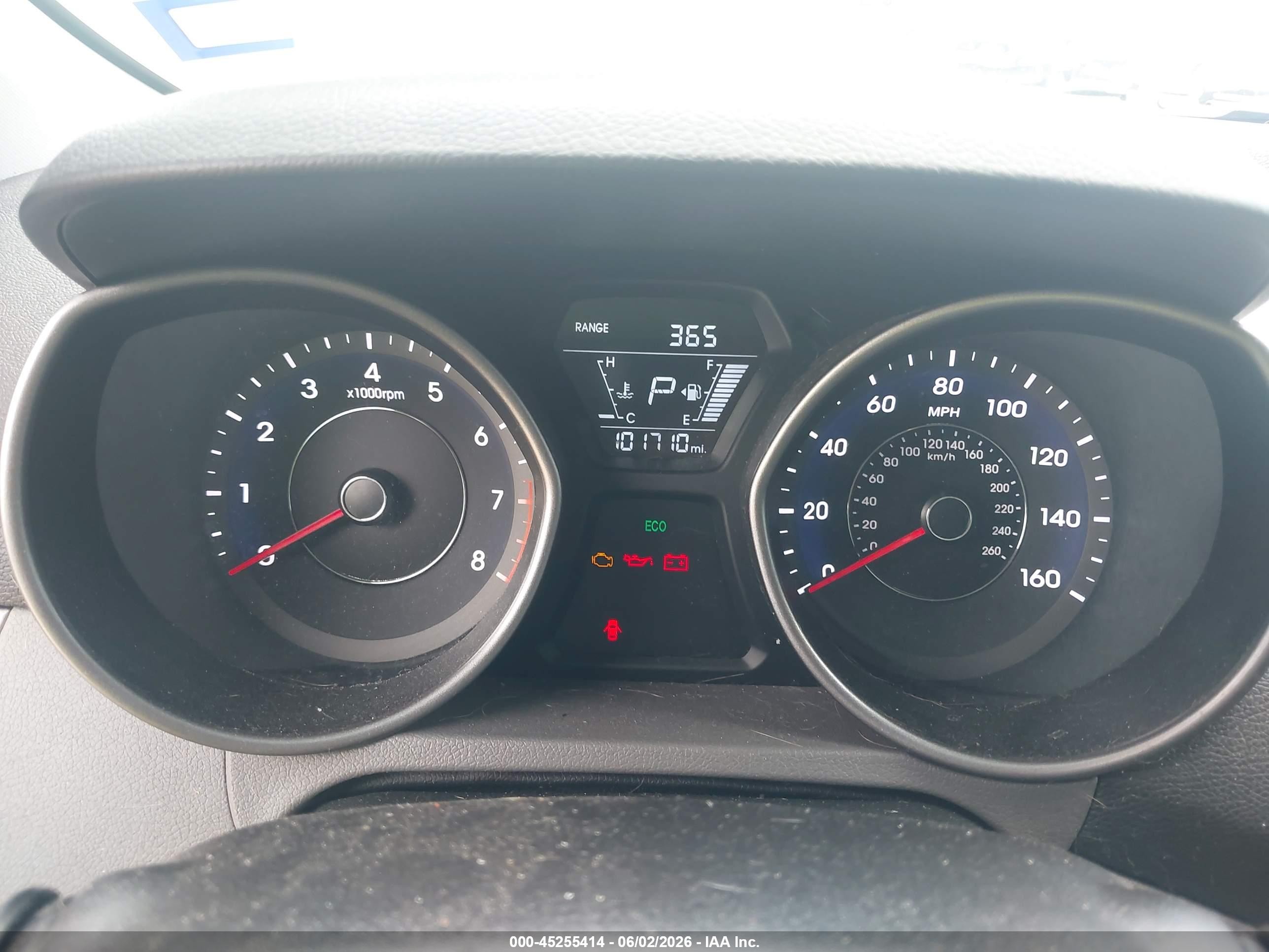 2014 Hyundai Elantra Se Blue vin: 5NPDH4AE8EH486546