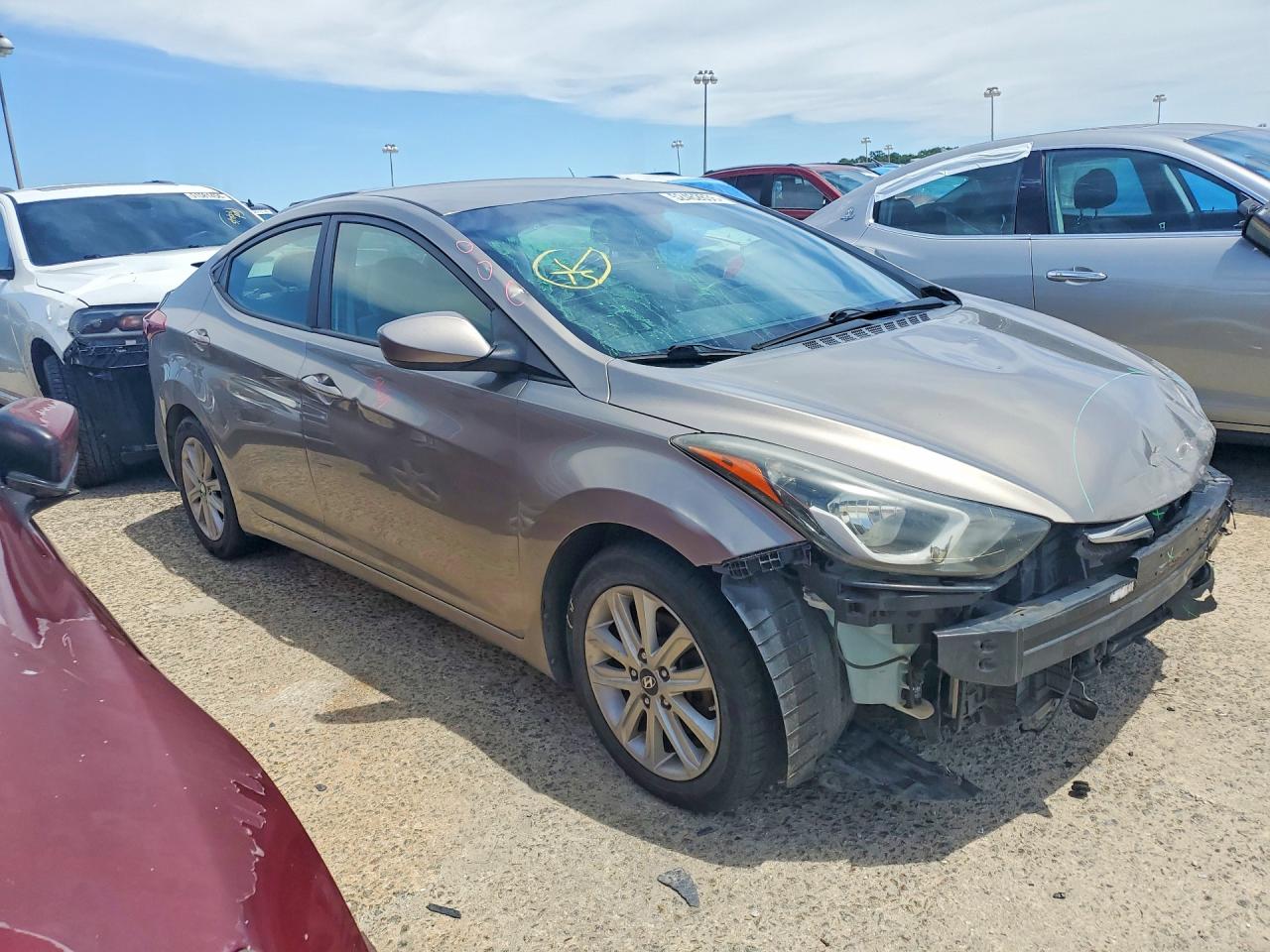 2014 Hyundai Elantra Se Gold vin: 5NPDH4AE8EH489981