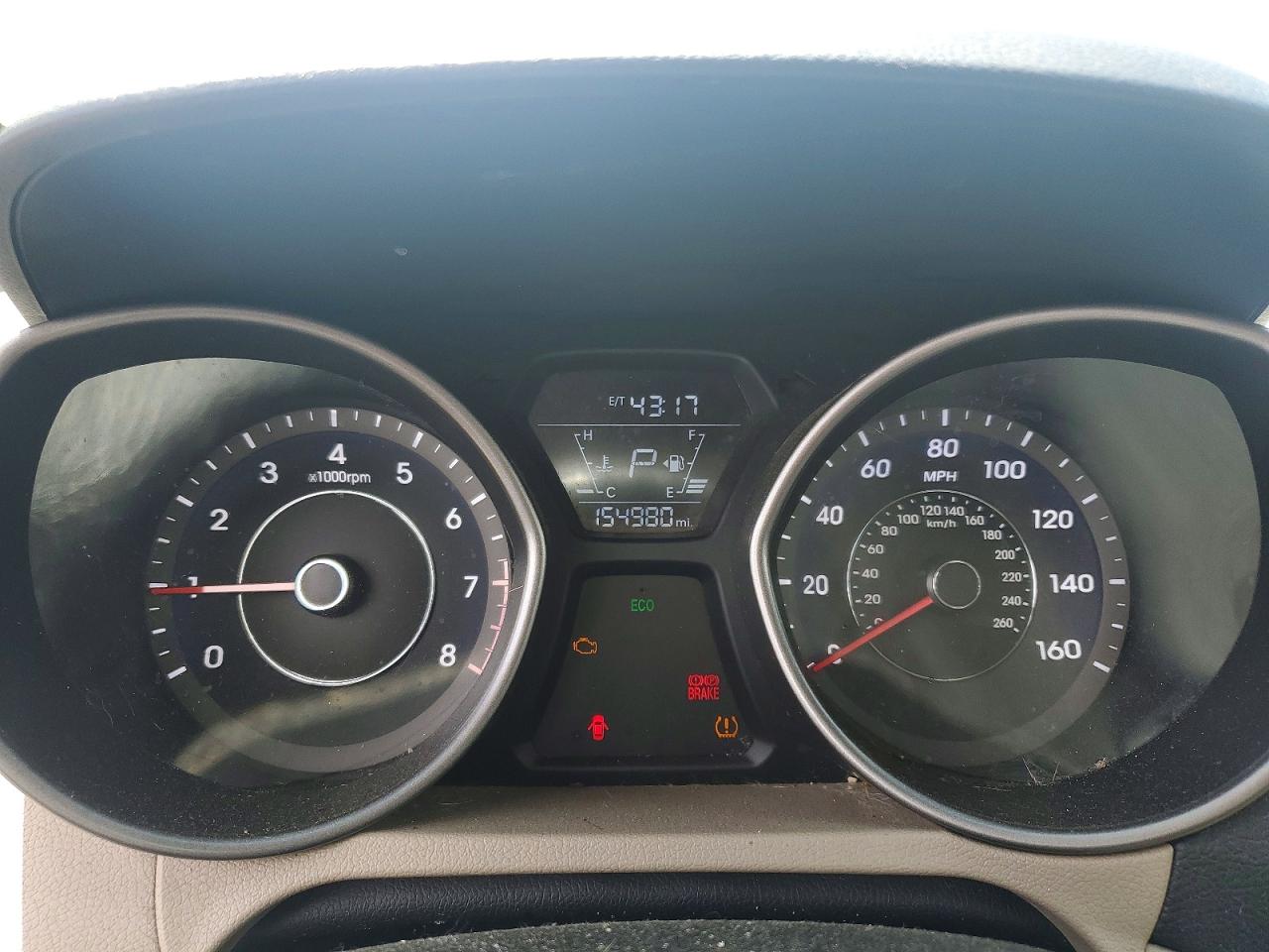 2014 Hyundai Elantra Se Gold vin: 5NPDH4AE8EH489981