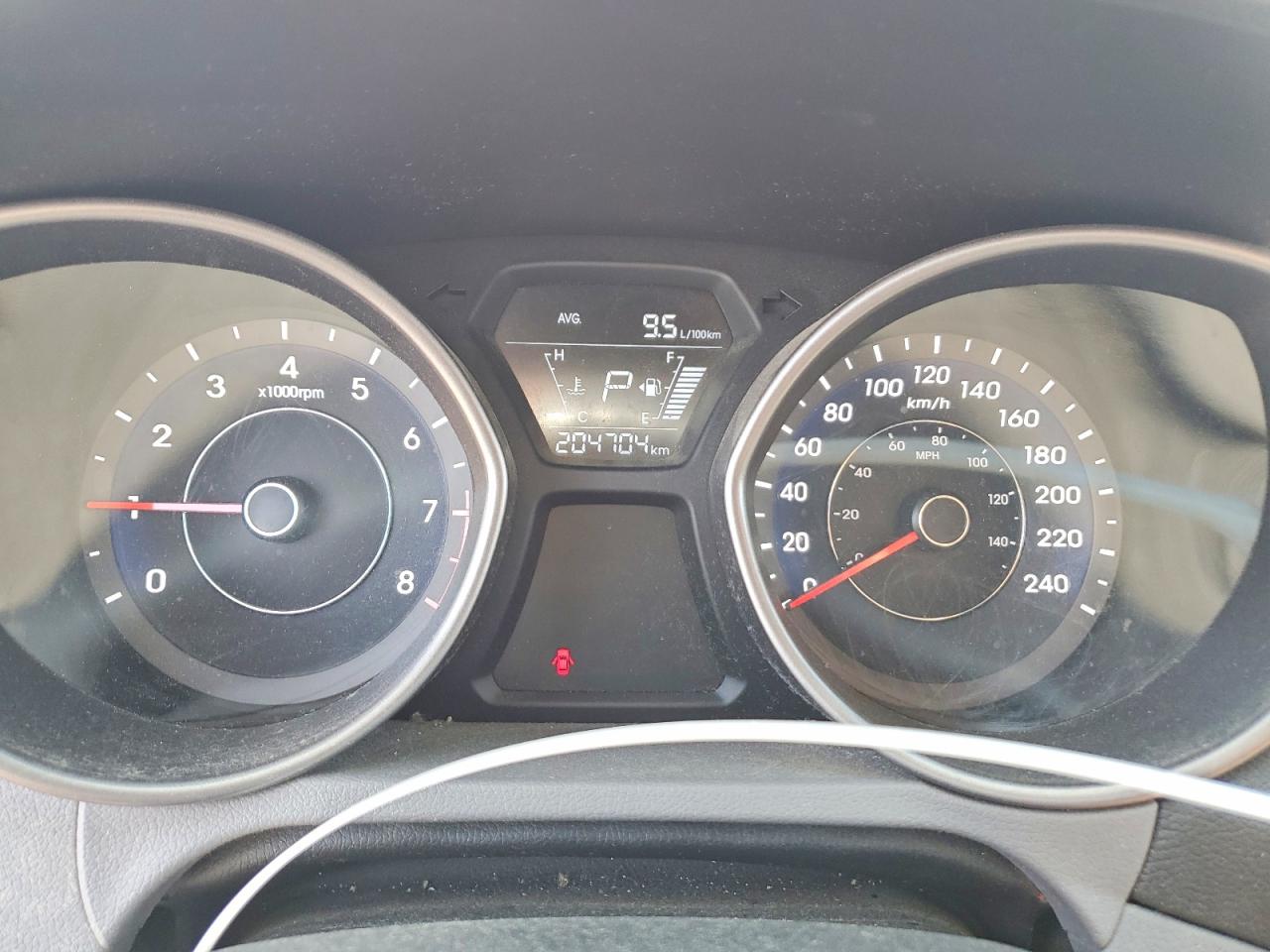 2014 Hyundai Elantra Se Red vin: 5NPDH4AE8EH494436
