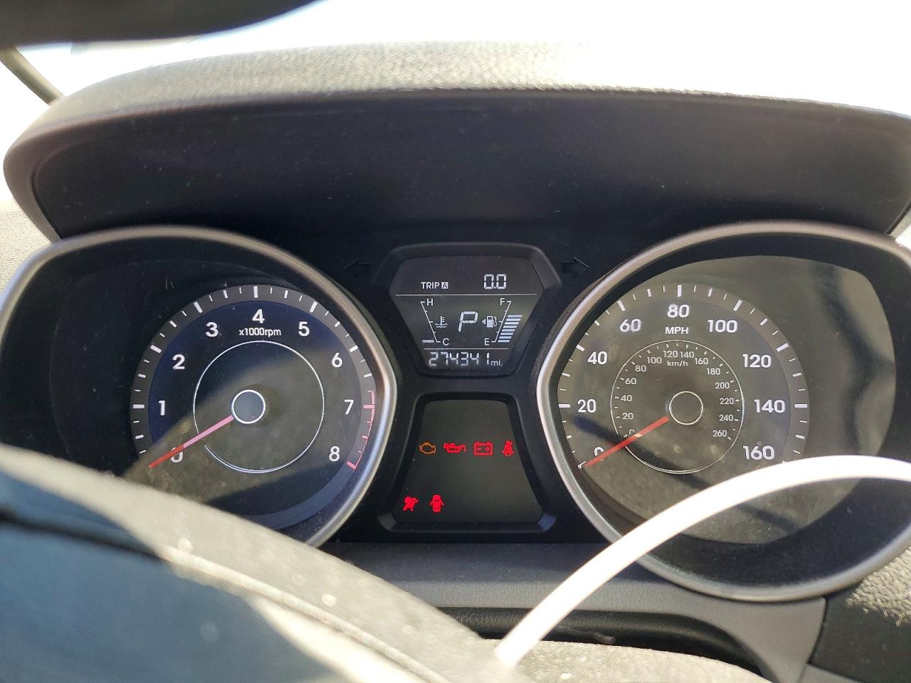 2014 Hyundai Elantra Se Silver vin: 5NPDH4AE8EH497224