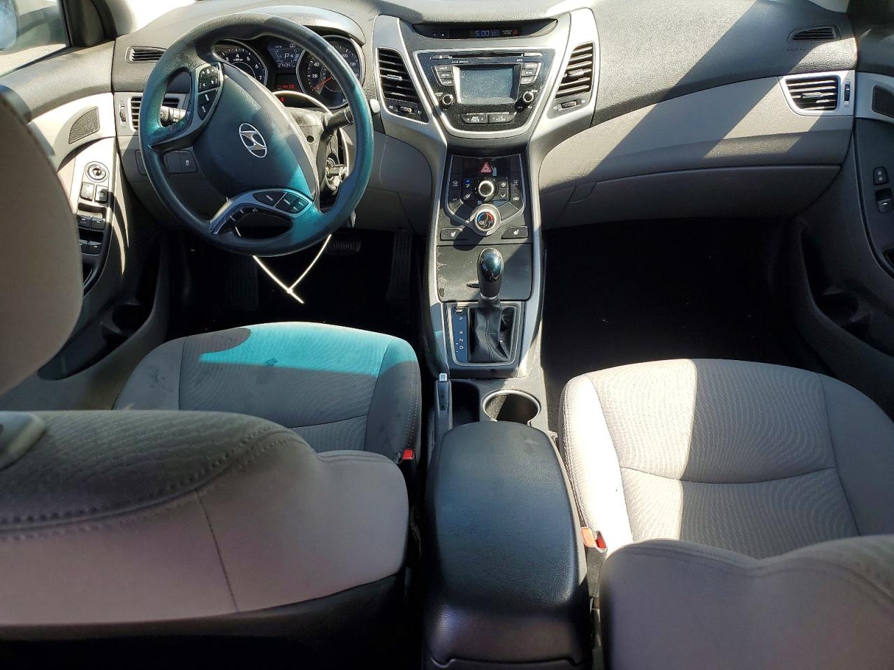 2014 Hyundai Elantra Se Silver vin: 5NPDH4AE8EH497224