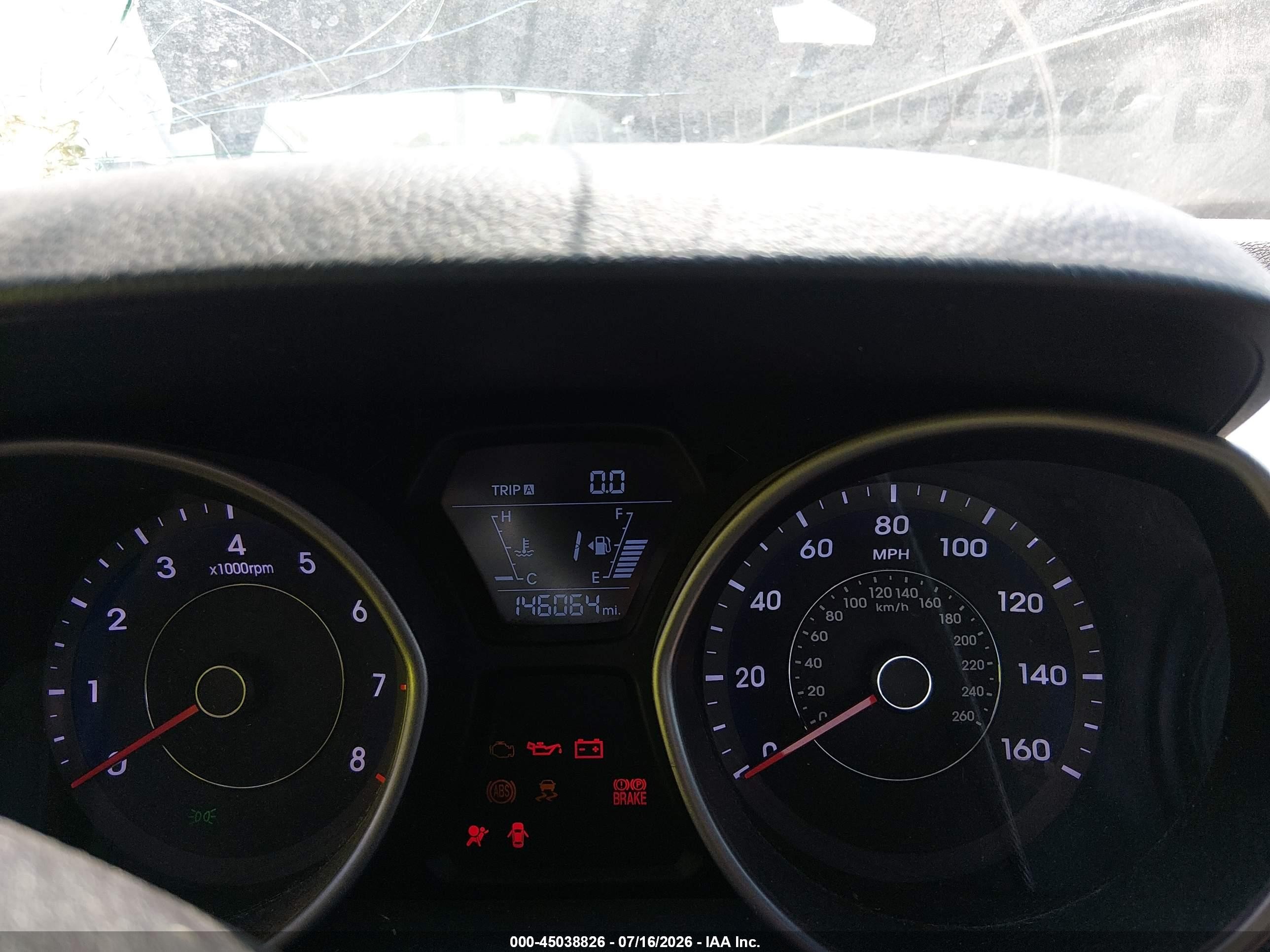 2014 Hyundai Elantra Se Blue vin: 5NPDH4AE8EH502440