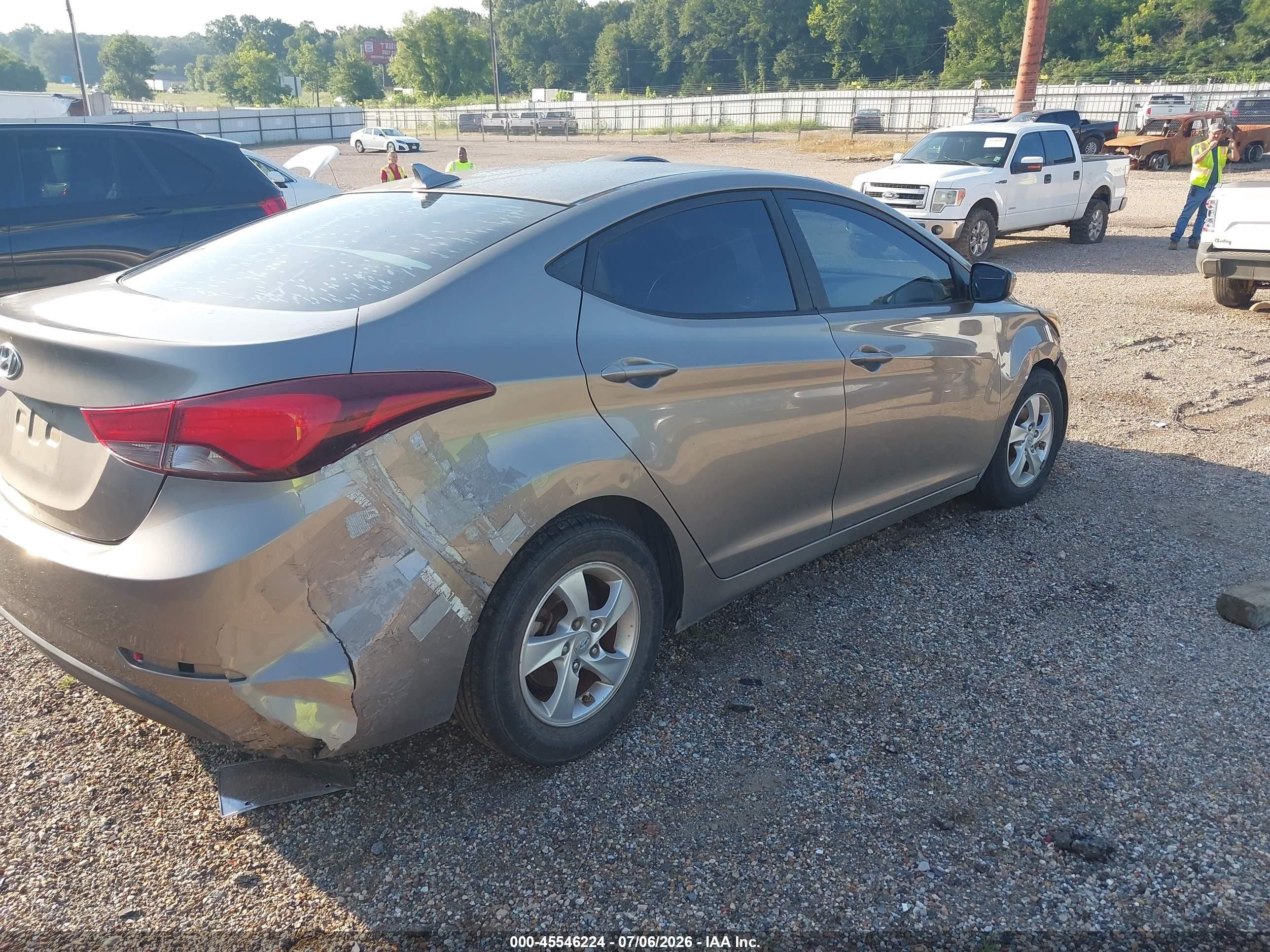 2014 Hyundai Elantra Se Желто-коричневый vin: 5NPDH4AE8EH505693