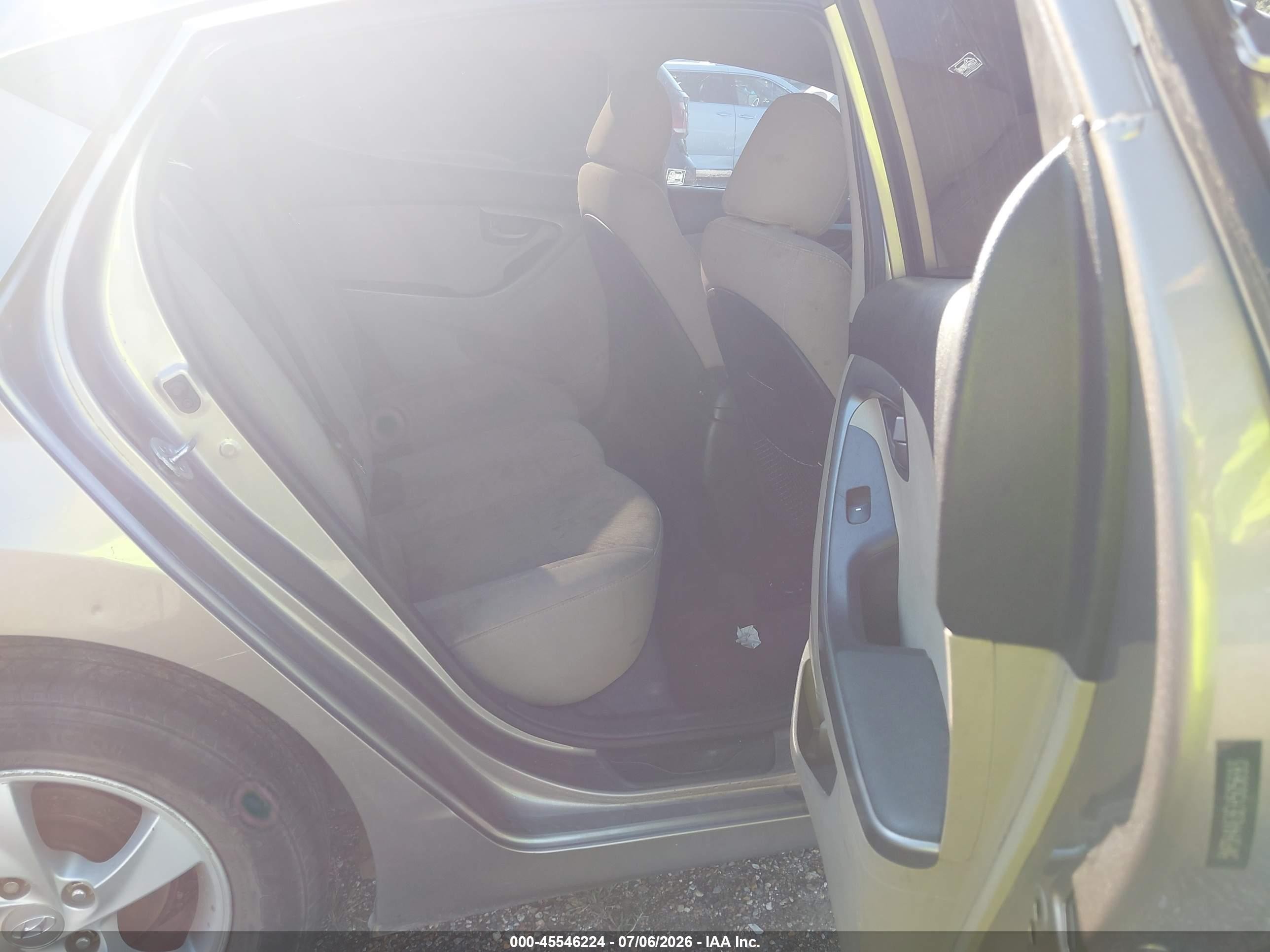 2014 Hyundai Elantra Se Желто-коричневый vin: 5NPDH4AE8EH505693