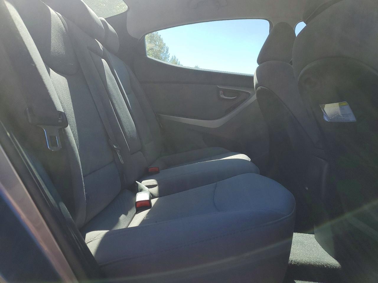 2014 Hyundai Elantra Se Gray vin: 5NPDH4AE8EH508626