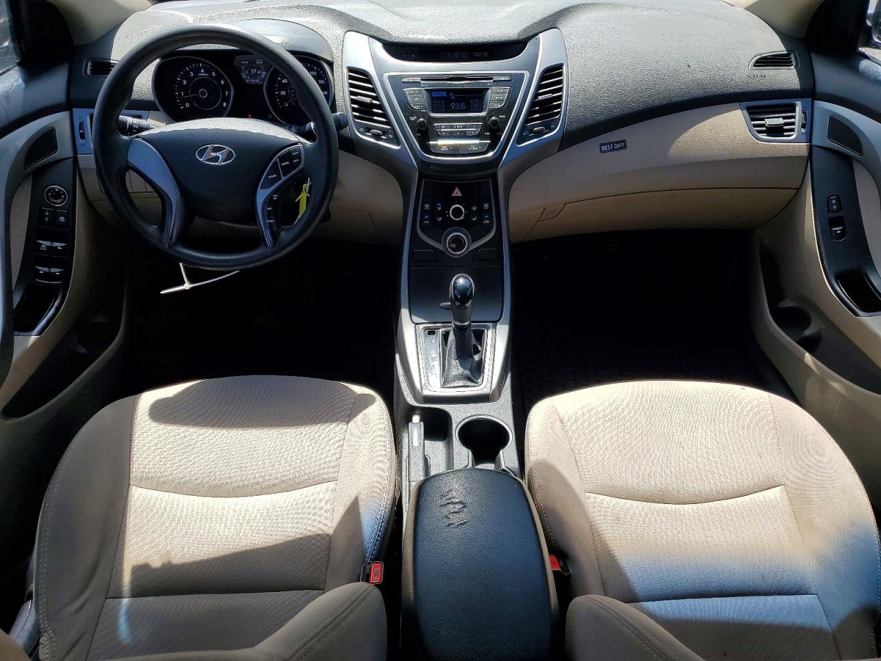 2014 Hyundai Elantra Se Золотой vin: 5NPDH4AE8EH515253