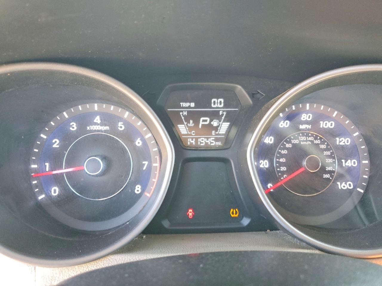 2014 Hyundai Elantra Se Золотой vin: 5NPDH4AE8EH515253
