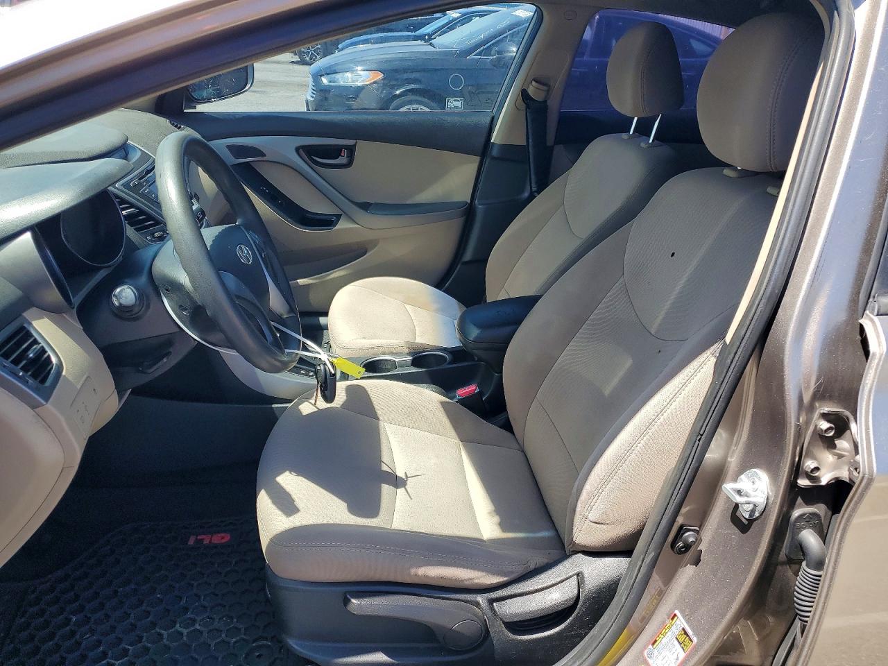 2014 Hyundai Elantra Se Золотой vin: 5NPDH4AE8EH515253