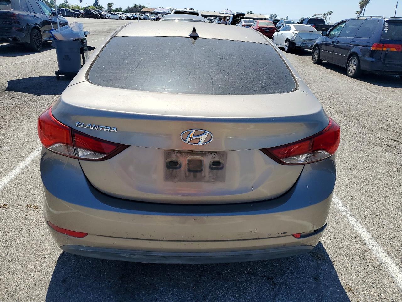 2014 Hyundai Elantra Se Золотой vin: 5NPDH4AE8EH515253