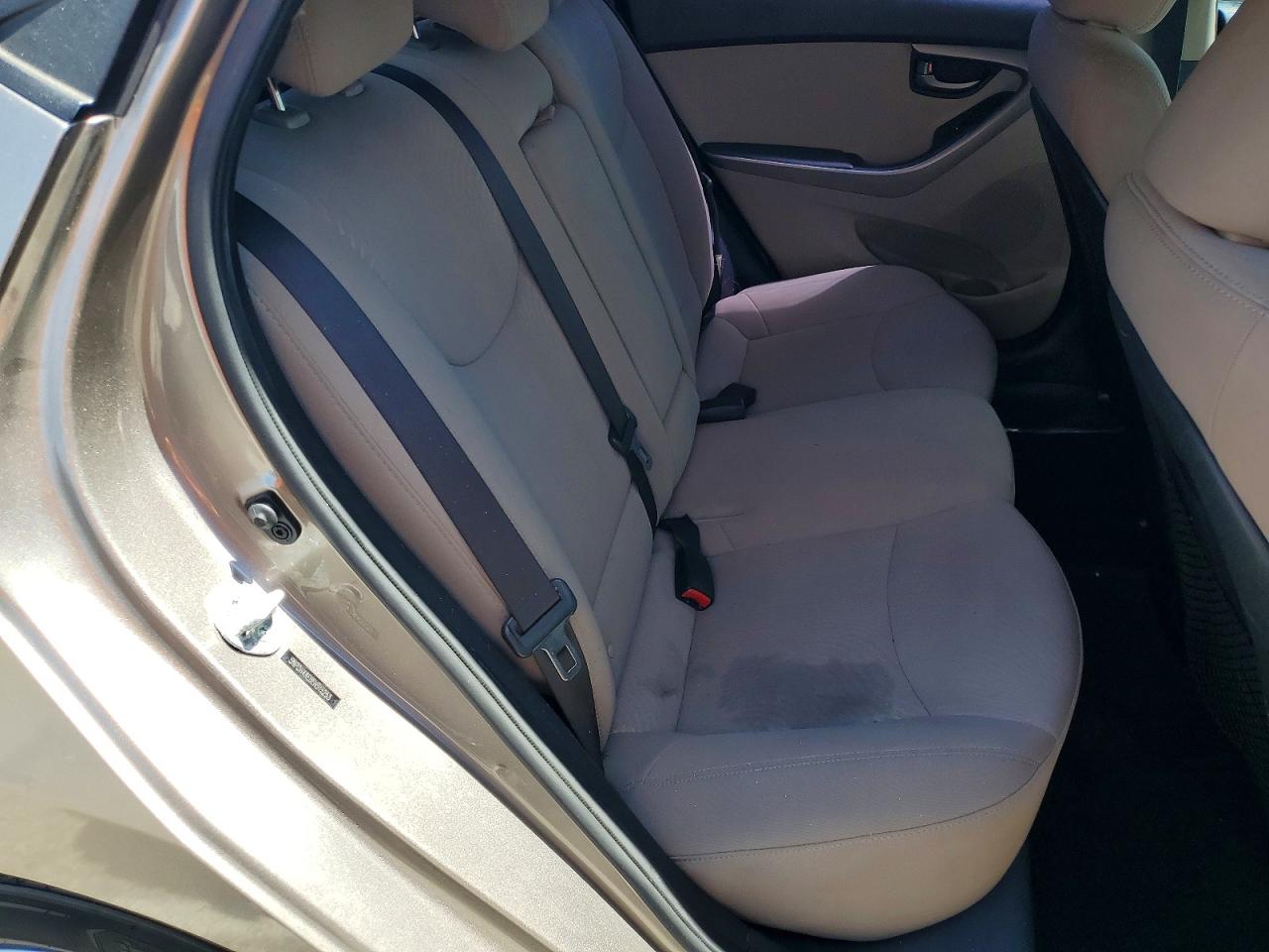 2014 Hyundai Elantra Se Золотой vin: 5NPDH4AE8EH515253