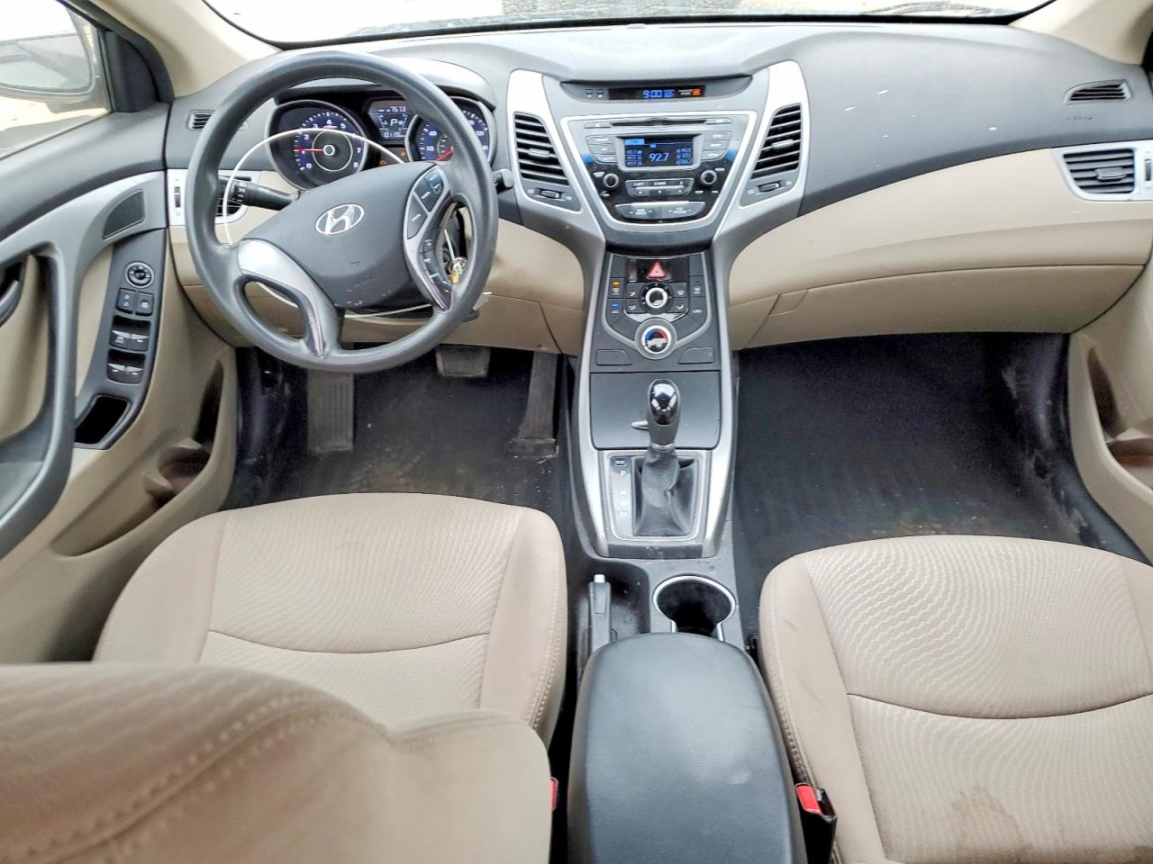 2014 Hyundai Elantra Se Желто-коричневый vin: 5NPDH4AE8EH530528