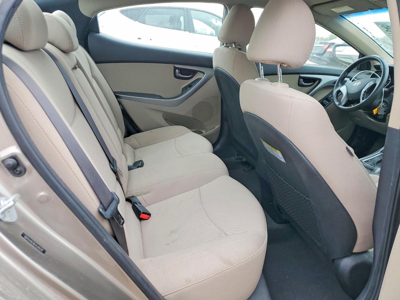 2014 Hyundai Elantra Se Желто-коричневый vin: 5NPDH4AE8EH530528