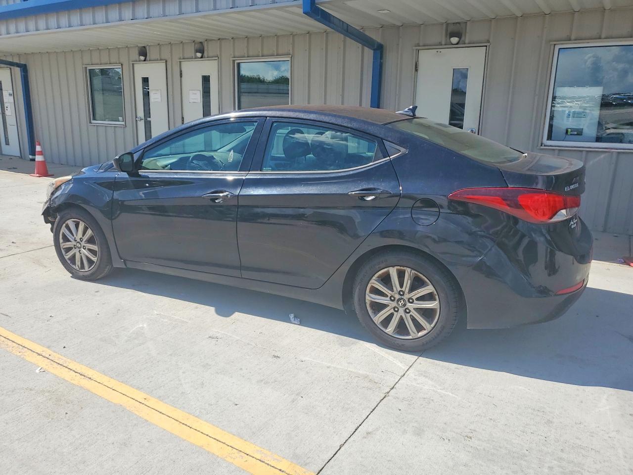2014 Hyundai Elantra Se Black vin: 5NPDH4AE8EH543778