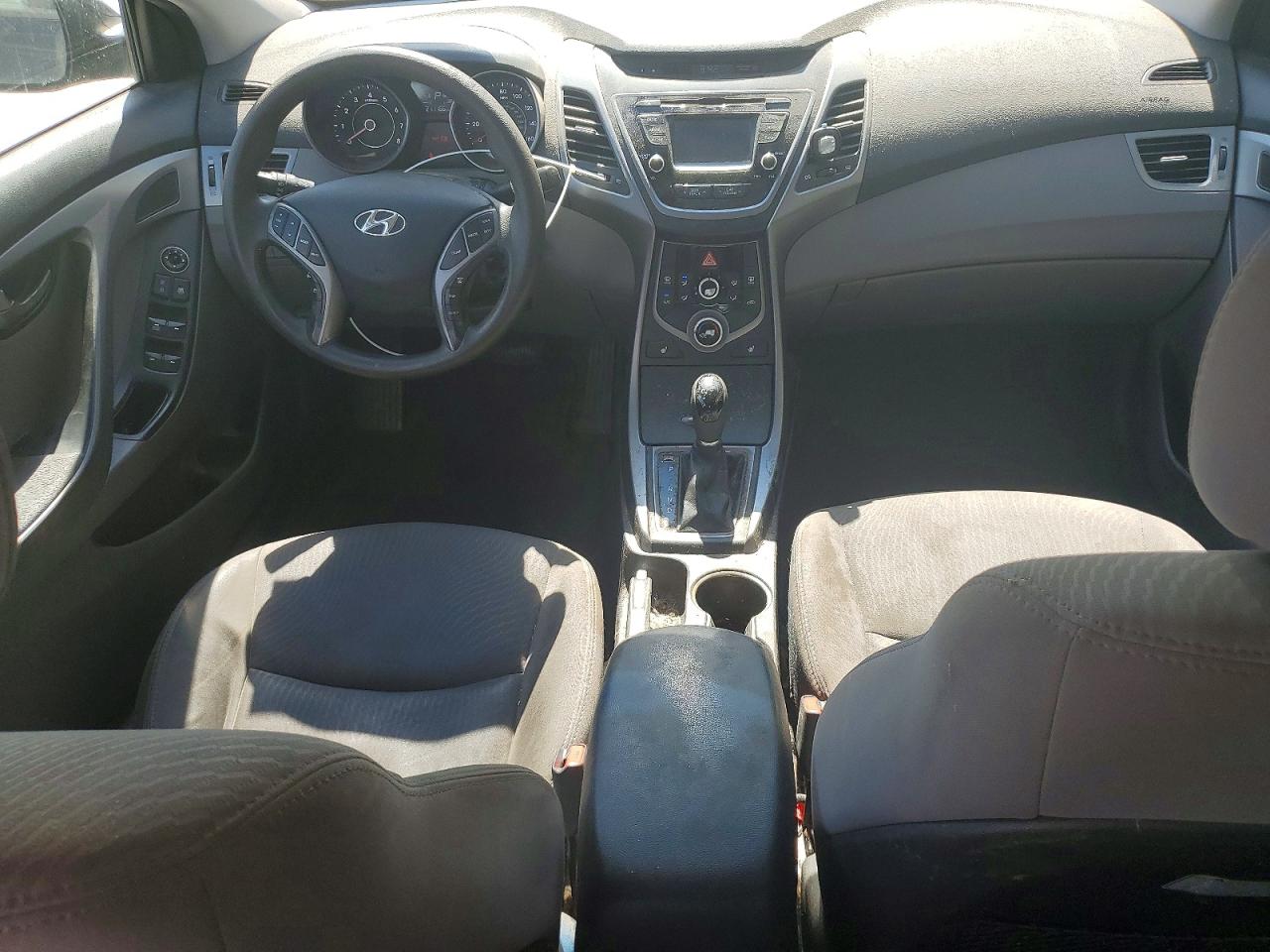 2014 Hyundai Elantra Se Black vin: 5NPDH4AE8EH543778